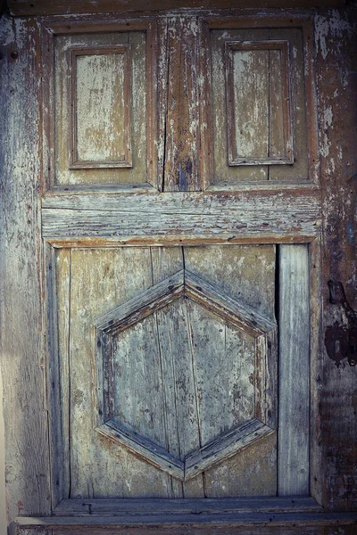 Staré dřevěné dveře texturních obrázek — Stock fotografie