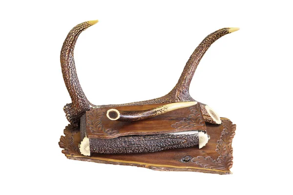 Antik Mobilya avcılık motiflerle parçası — Stok fotoğraf
