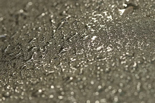 Vattendroppar på materialet i en jacka — Stockfoto