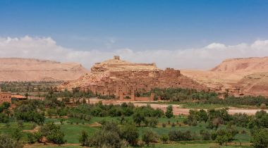 Panoramik AIT Benhaddou, Fas