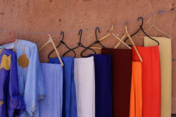 モロッコの Ait ハドゥの手作りドレス — ストック写真