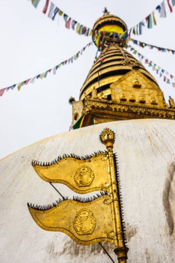 Swayambunath Tapınağı, Katmandu, Nepal stupa