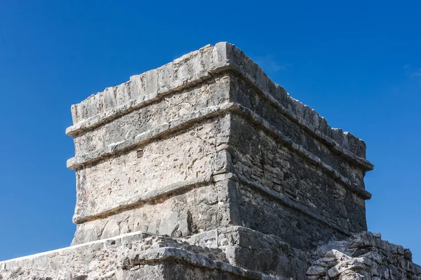 Oude Maya Ruïnes Archeologische Site Van Tulum Quintana Roo Mexico — Stockfoto