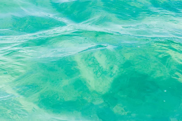 Detail Van Een Groen Blauw Water Een Golf Lagune Laguna Stockfoto