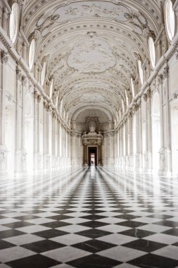 Galleria Grande, Venaria Reale Palace, Torino, İtalya