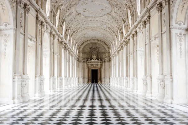 Galleria Grande, Palazzo Venaria Reale, Torino, Italia — Foto Stock