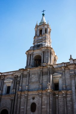 Belltower Arequipa Katedrali, Peru