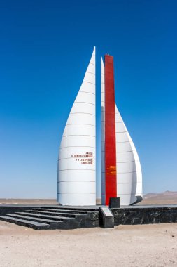 Jose de San Martin anıt, Paracas, Peru