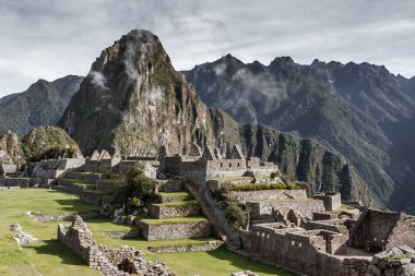 Cuzco, Peru Machu Picchu Harabeleri Panoraması