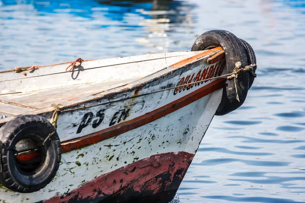 Τόξο του αλιευτικού σκάφους στο Paracas, Περού — Φωτογραφία Αρχείου