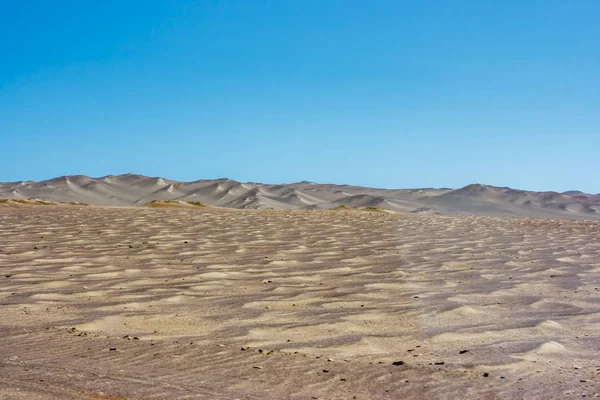Dunas de areia na Reserva da Península de Paracas, Peru — Fotografia de Stock