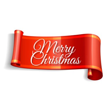 Gerçekçi kırmızı kağıt afiş kümesi.