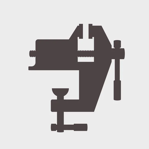 Icône d'outil de vis de banc — Image vectorielle
