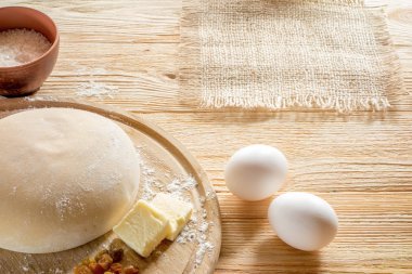 Malzemeler hamur tatlı pişirme, yemek pişirmek için.
