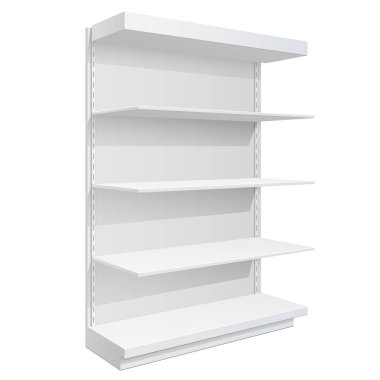 Süpermarket için ekran raf Raf