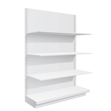 Süpermarket için ekran raf Raf