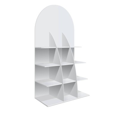 Süpermarket için ekran raf Raf