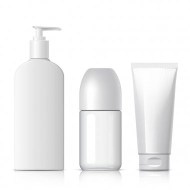 Gerçekçi kozmetik şişe püskürtme kabı olabilir.