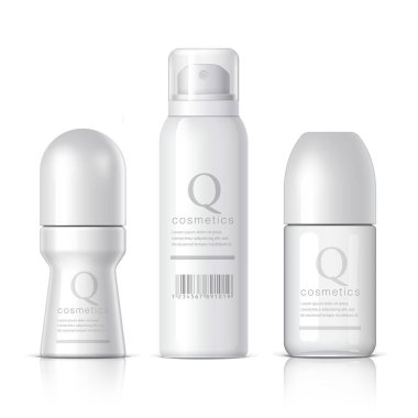 Gerçekçi kozmetik şişe püskürtme kabı olabilir.