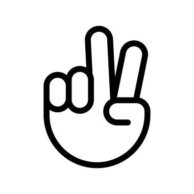 Zafer işareti. El jest.