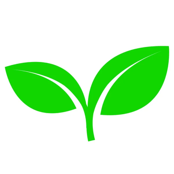 Symbole d'un produit respectueux de l'environnement ou rapidement dégradable qui ne nuit pas à l'environnement . — Image vectorielle