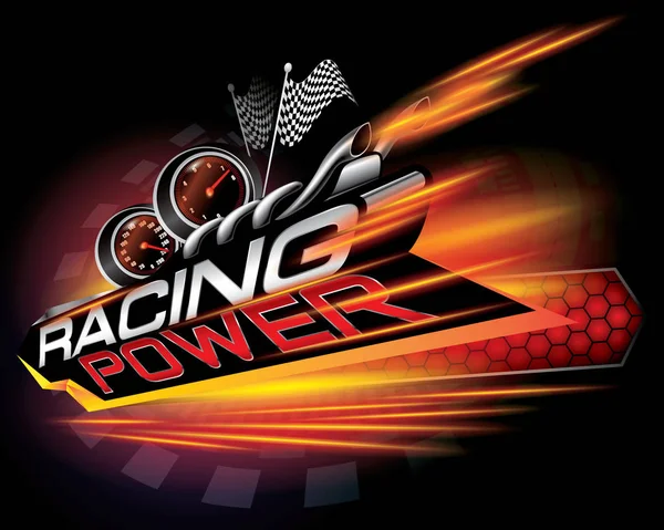 Güç simgesi kavramı vektör yarış