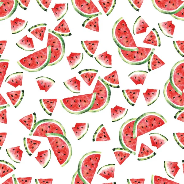 Watermelon pattern. Seamless pattern — Stock Photo, Image