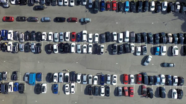 Otopark, havadan görünümü