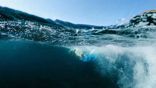 Fondo Naturale Subacqueo Mar Mediterraneo — Foto Stock