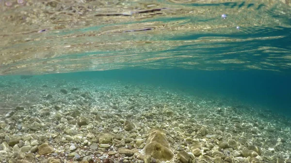 Natürliche Unterwasser Hintergrund Mittelmeer — Stockfoto