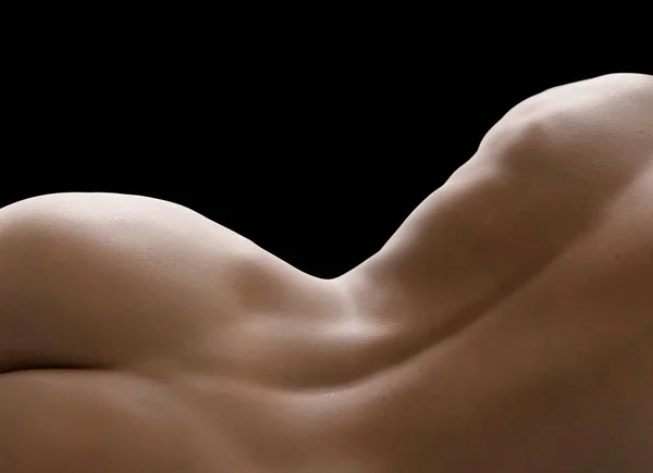 Corpo Nudo Una Giovane Ragazza — Foto Stock