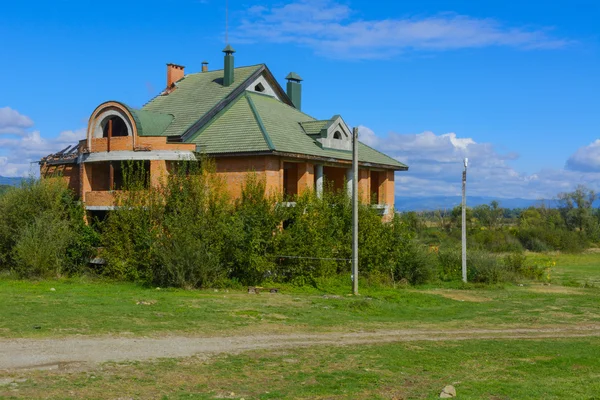 Design in the yard of a private house