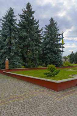 Kareler, parklar, çeşmeler, Batı Ukrayna'nın heykelleri şehirler