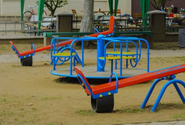 Çocukların oyuncakları Batı Ukrayna köyünde fuarında