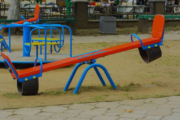 Children's toys at the fair in the village of western Ukraine — Stock Photo, Image