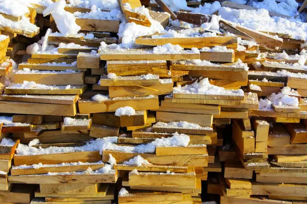 Texturas sobre um fundo leve, madeira e pedra inverno — Fotografia de Stock
