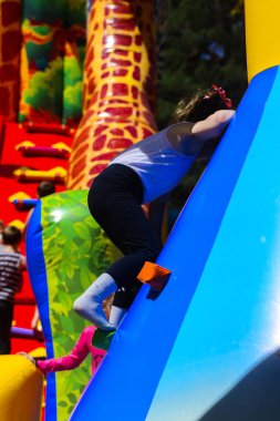 Çocuk CIT şişme çocuk oyun oynamak