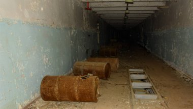 Belgili tanımlık yandaş gizli askeri biriminin yağmalanmış Komuta Merkezi 