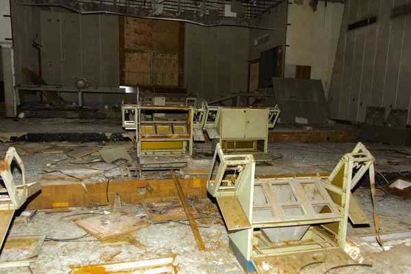 Belgili tanımlık yandaş gizli askeri biriminin yağmalanmış Komuta Merkezi 