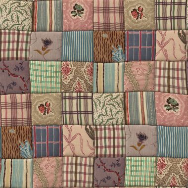 Ülke patchwork yorgan sorunsuz doku