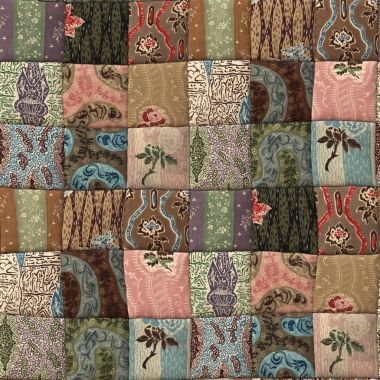Ülke patchwork yorgan sorunsuz doku