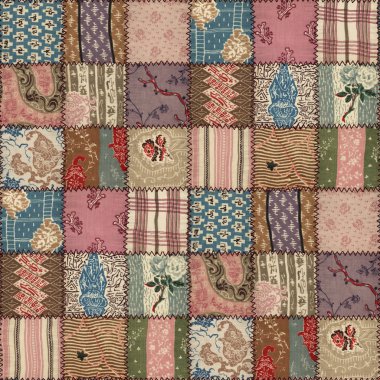 Ülke patchwork yorgan sorunsuz doku