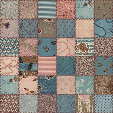 Ülke patchwork yorgan sorunsuz doku