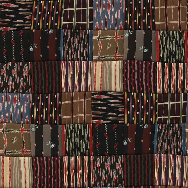 Χώρα patchwork quilt ομαλή υφή — Φωτογραφία Αρχείου