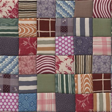 Ülke patchwork yorgan sorunsuz doku