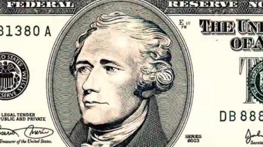 İnsanlar Cumhurbaşkanı değil Trump ile dolar faturaları dinamik animasyon hareket video görüntüleri ile yeni sorunsuz sonsuz sinek, değil Obama döngü benzersiz kalite animasyon