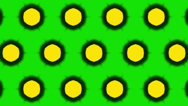 décor géométrique caleidoscope cercles motif en mouvement Nouvelle qualité mouvement universel dynamique animé coloré joyeux danse musique vidéo boucle 