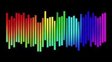 yumuşak gökkuşağı renkli blok arka plan yeni kalite evrensel hareket dinamik animasyonlu renkli neşeli dans müzik video görüntüleri hareket soyut