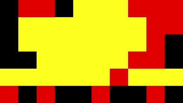 abstrait pixel bloc rétro mouvement arrière-plan Nouvelle qualité mouvement universel dynamique animé coloré joyeux danse clip vidéo 