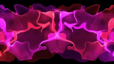 Dijital çalkantılı boya sıçrama duman bulutu yumuşak arka plan - yeni benzersiz kalite renkli neşeli hareket dinamik video görüntüleri